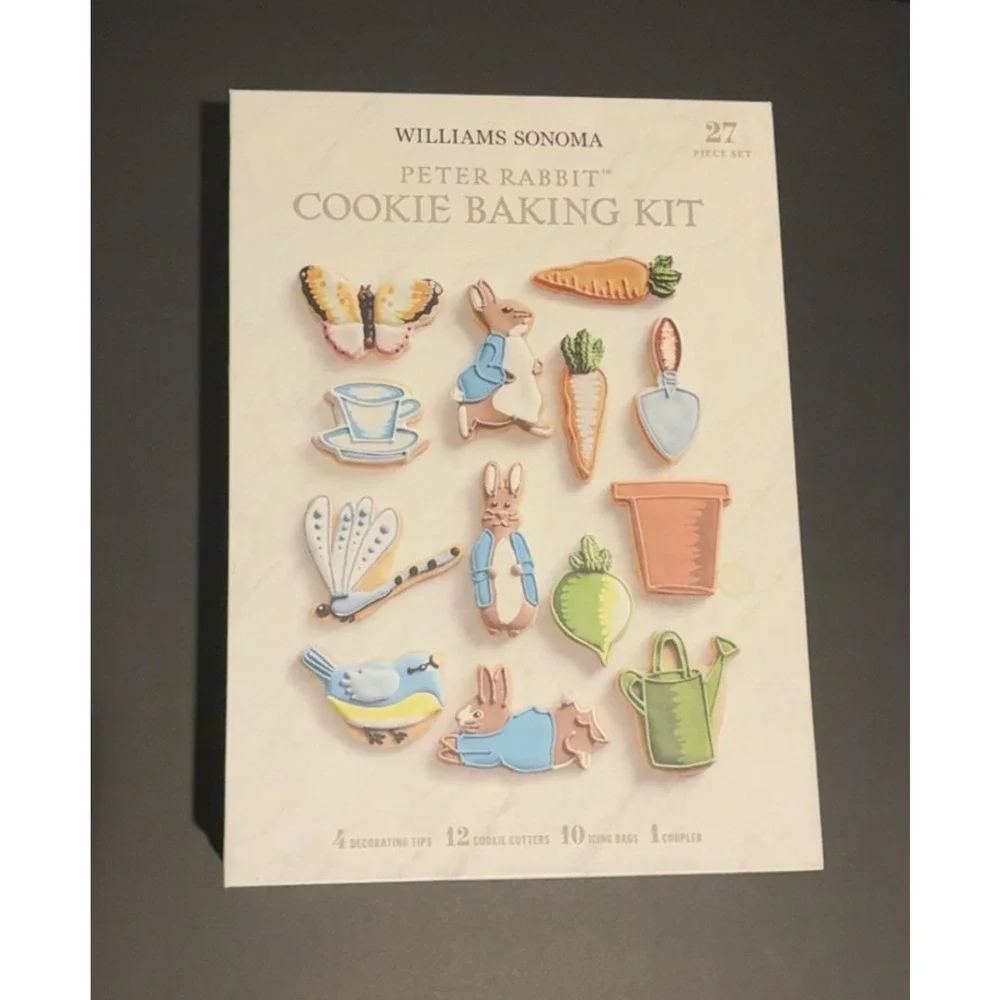 Williams Sonoma Collective Peter Rabbit Beatrix Potter Cookie Baking Kit Easter